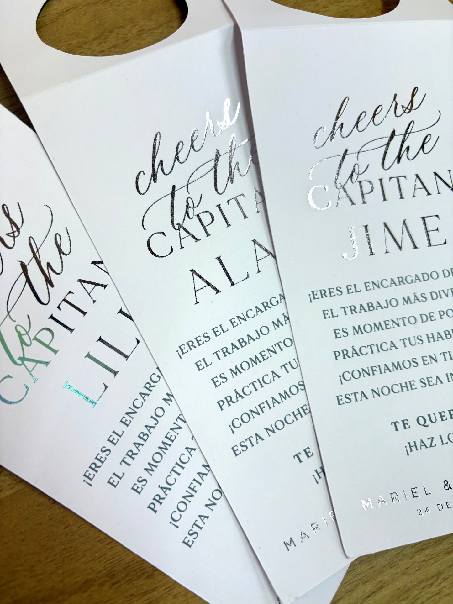Tag para Capitanes de Mesa