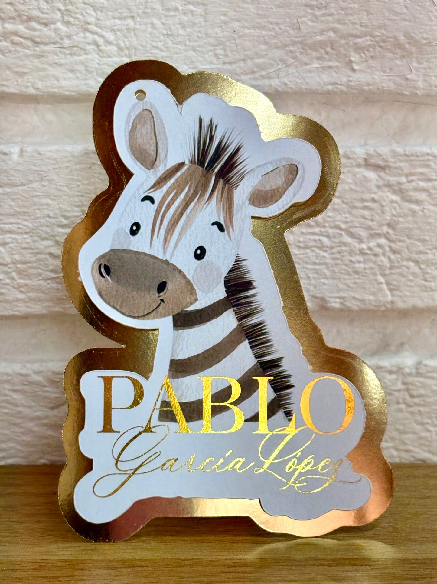 Tag 3D Zebra