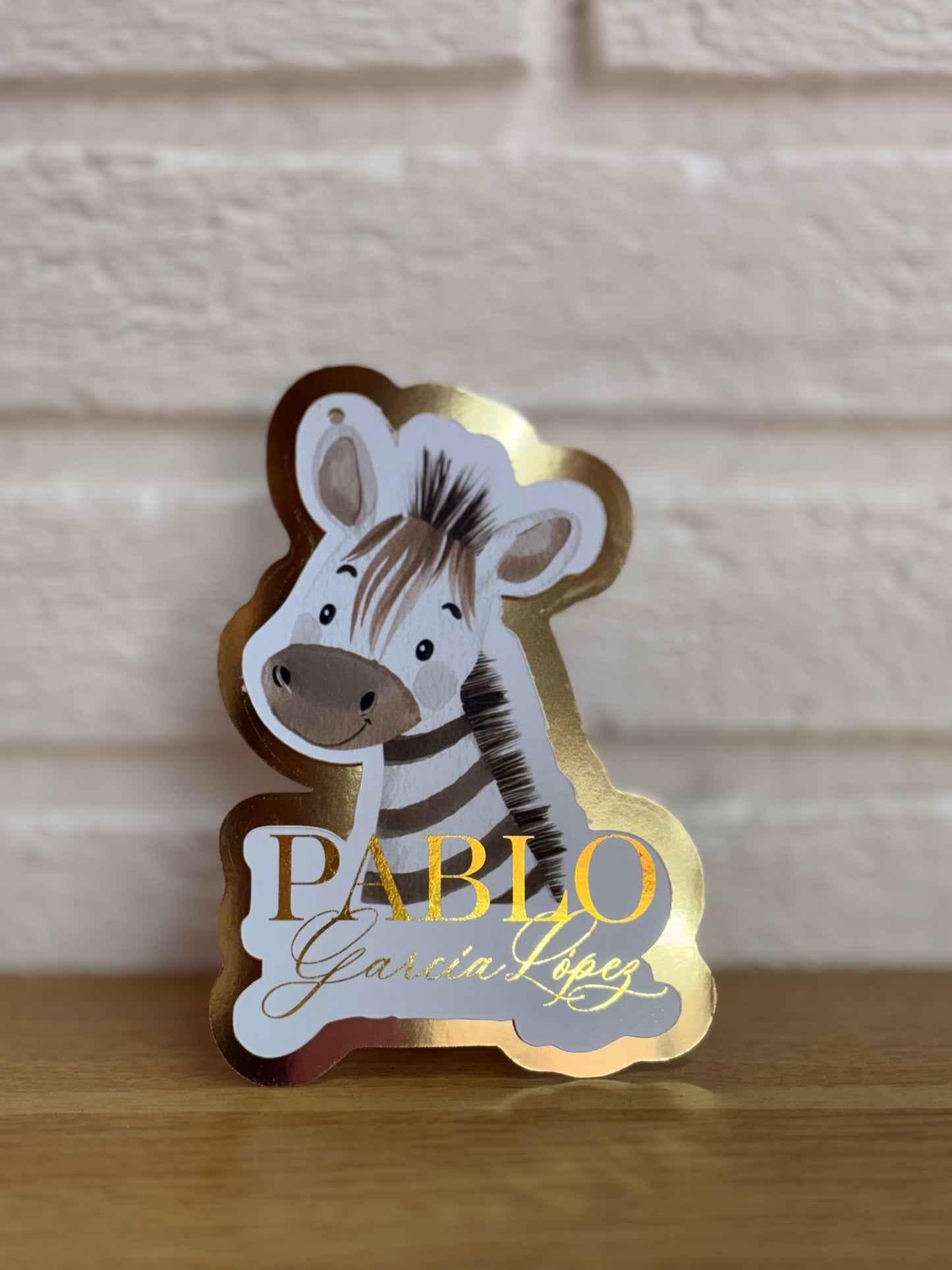 Tag 3D Zebra