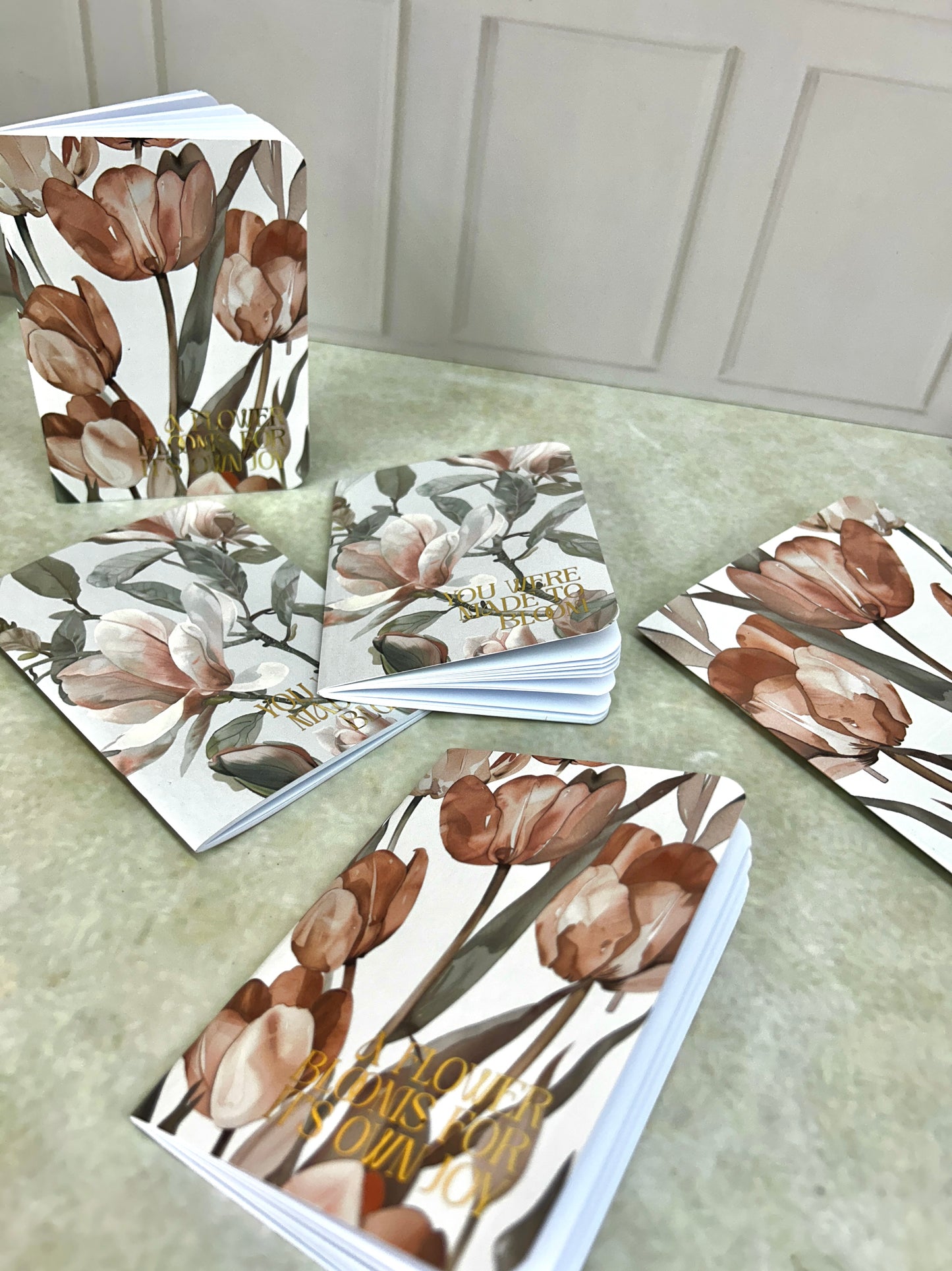 Notebook de bolsillo Tulipanes