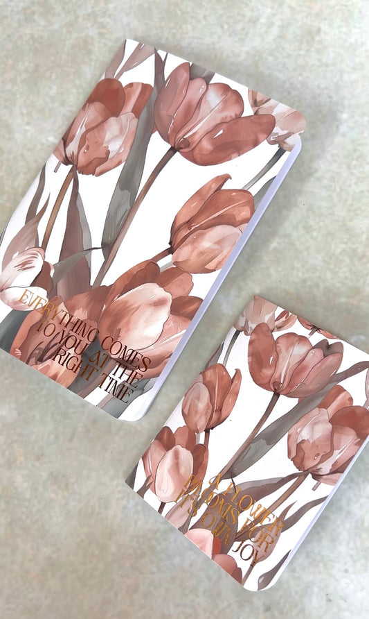 Notebook de bolsillo Tulipanes