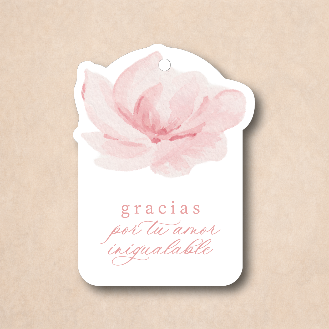 Tags con Foil - Blooming Mom