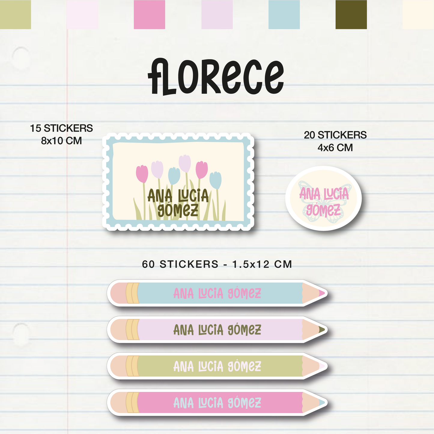Set Escolar Florece