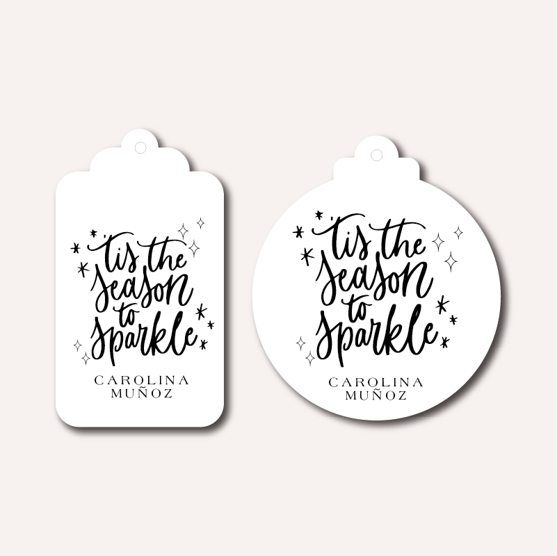 Season to sparkle - 20 Tags personalizadas