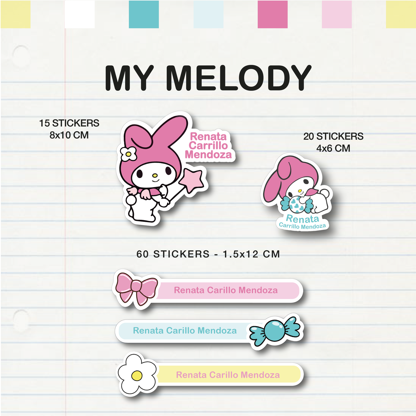 Set Escolar My Melody