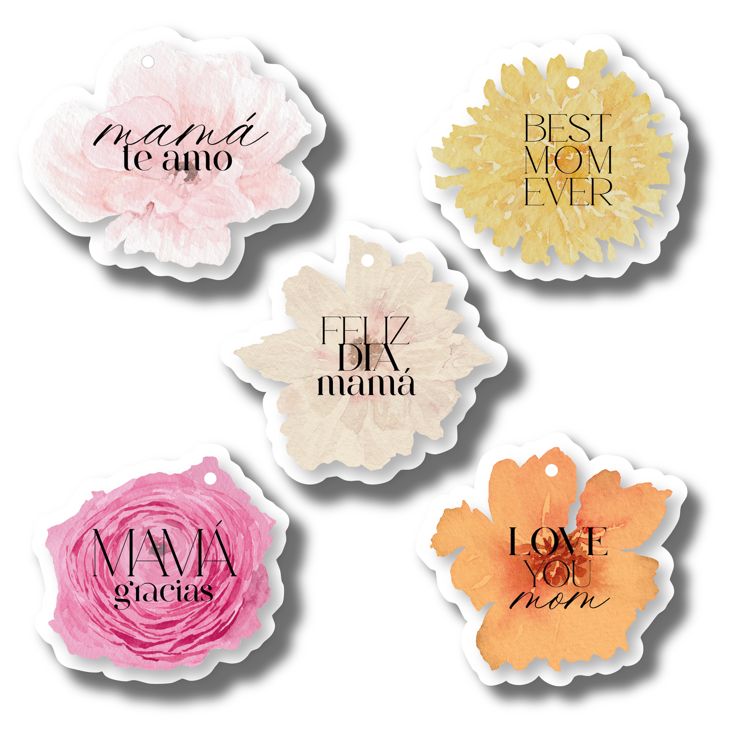 Tags / Stickers para Mamá
