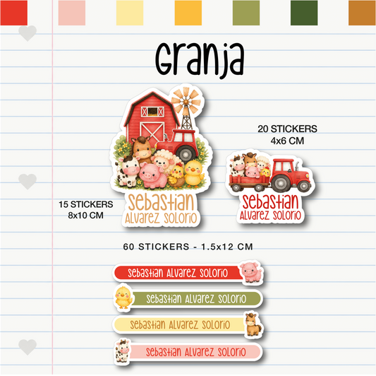 Set Escolar Granja