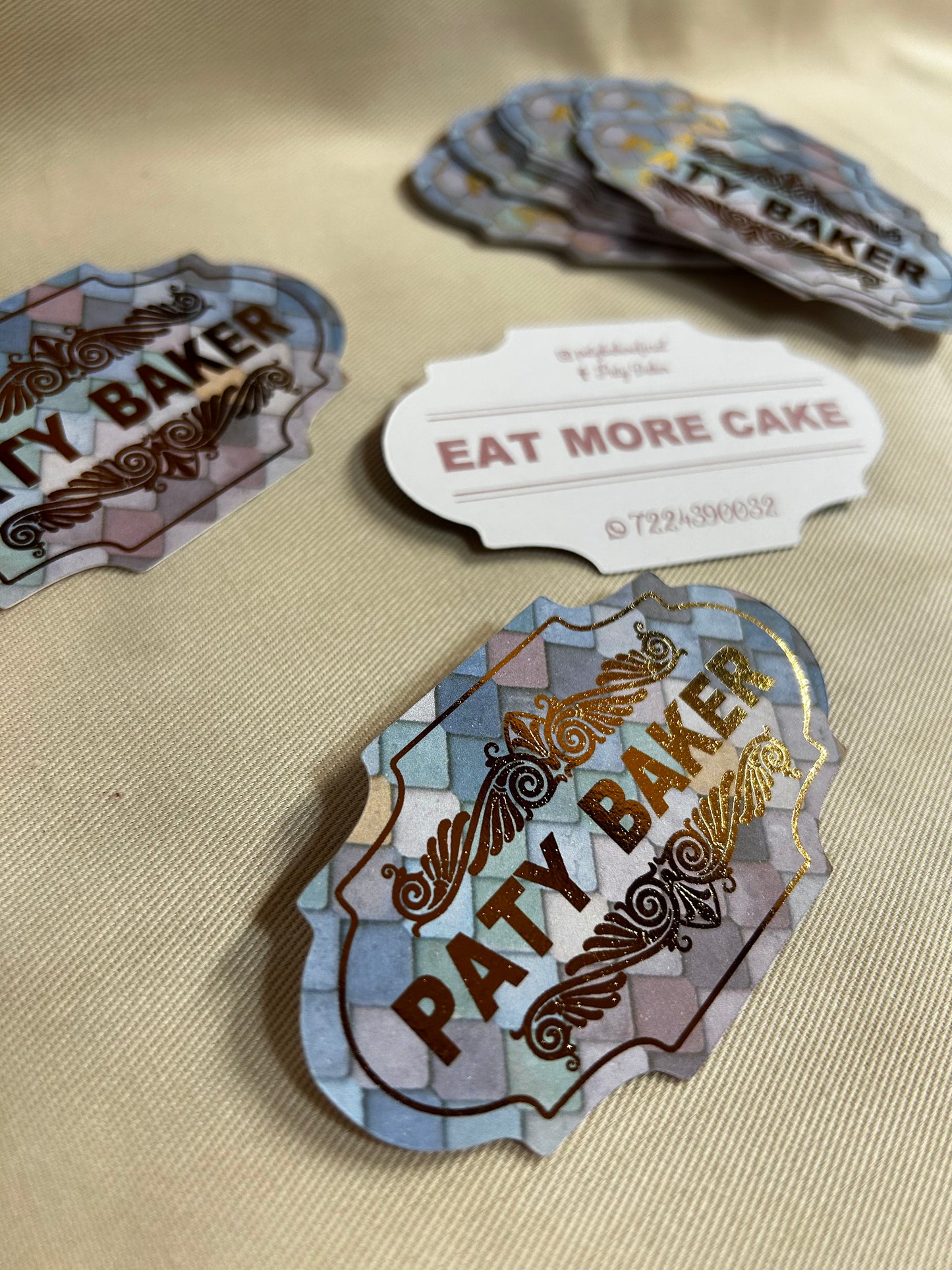 Tarjetas de presentación con Foil