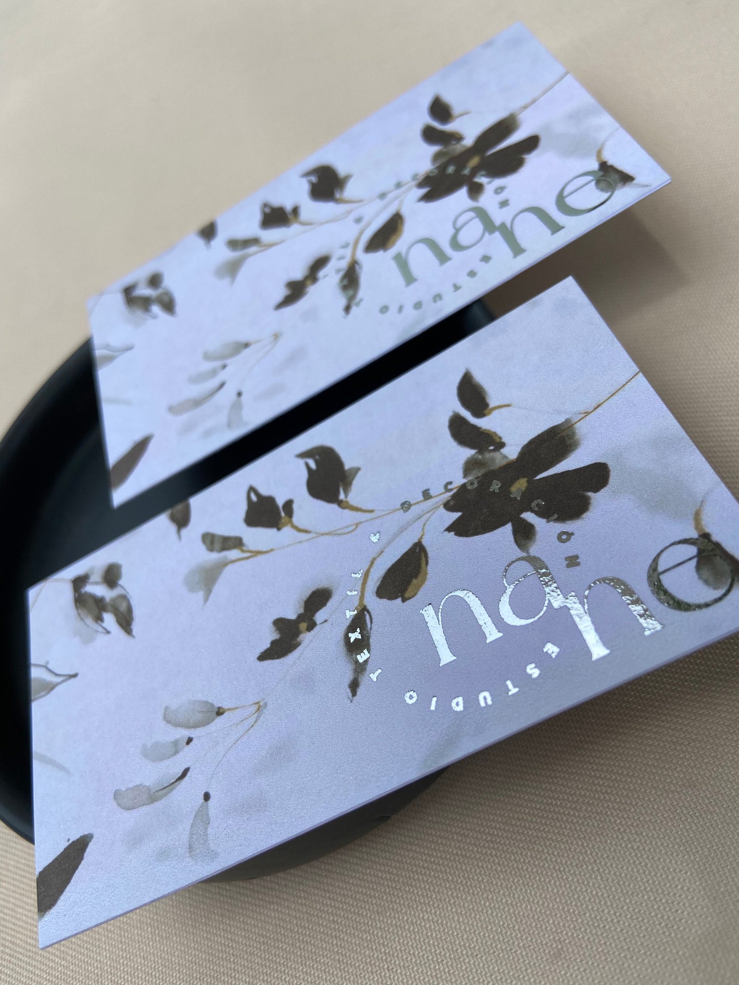 Tarjetas de presentación con Foil