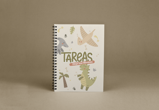 Libreta de Tareas Dinosaurios