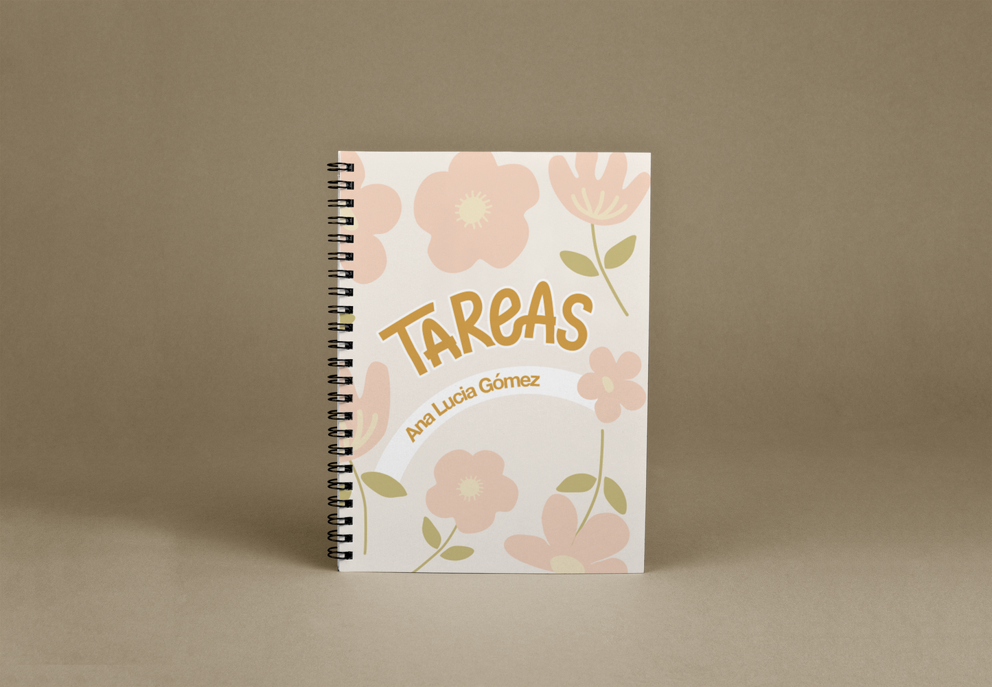 Libreta de Tareas Flores