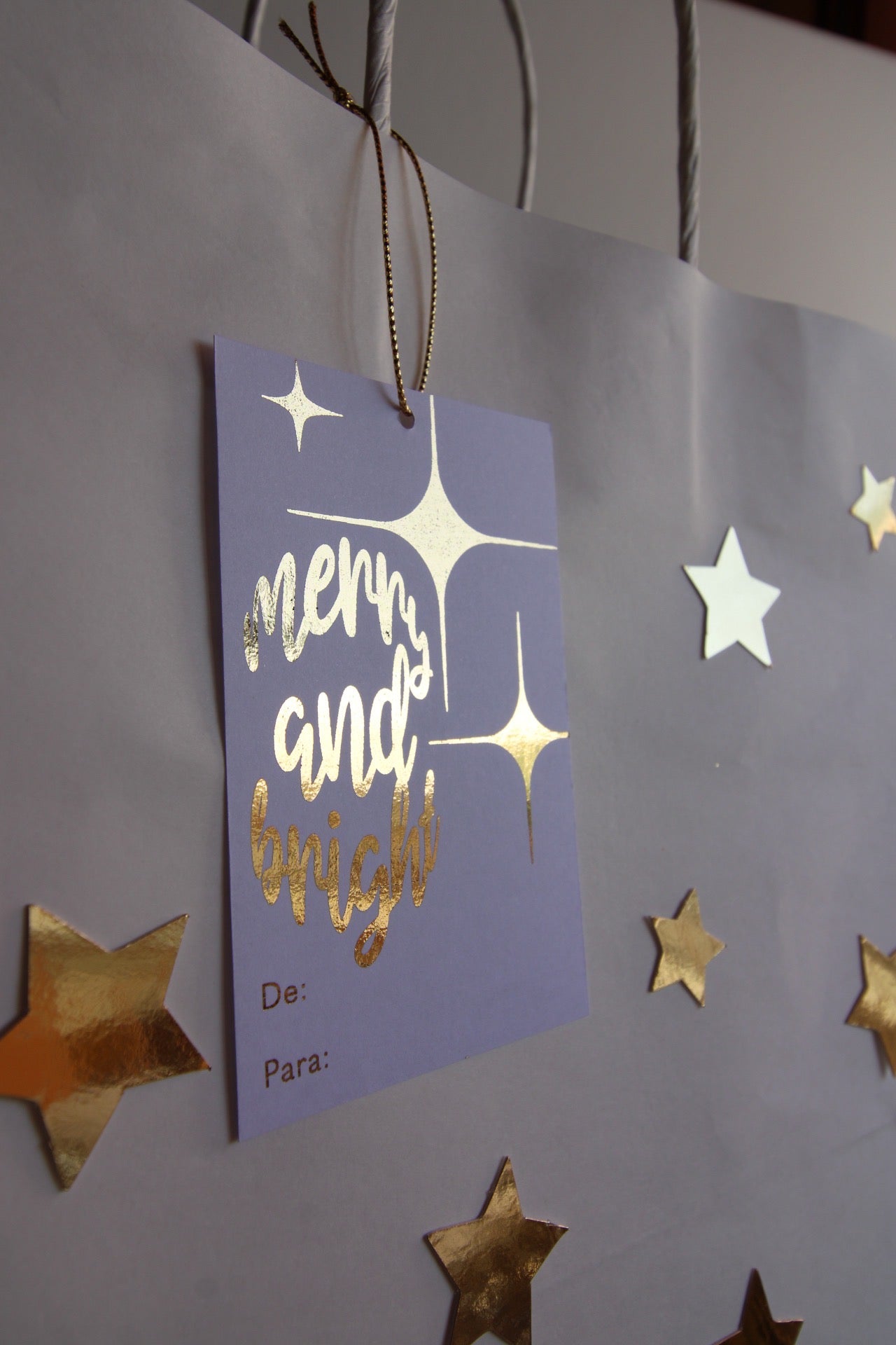 Merry & Bright Tags - Paquete de 20 tarjetas