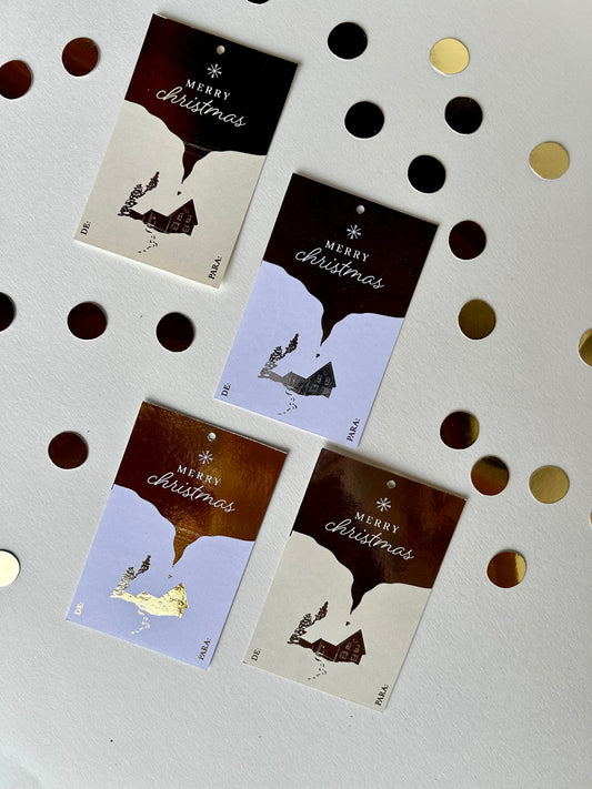 Xmas Cabin - Paquete de 20 tarjetas