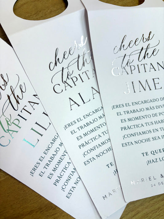 Tag para Capitanes de Mesa
