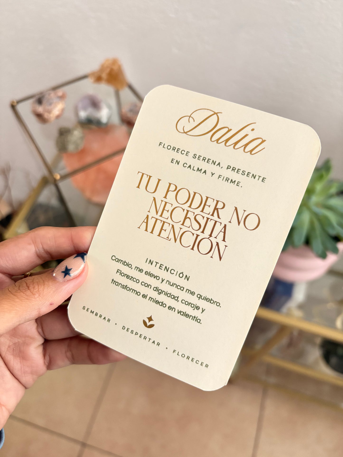 Tarjetas con Intención - FloresSiendo