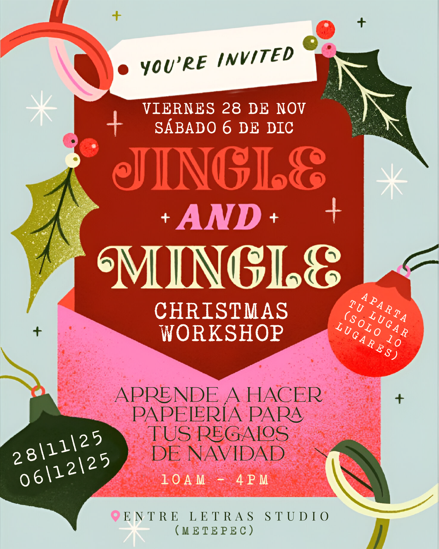 Christmas Workshop - Jingle & Mingle