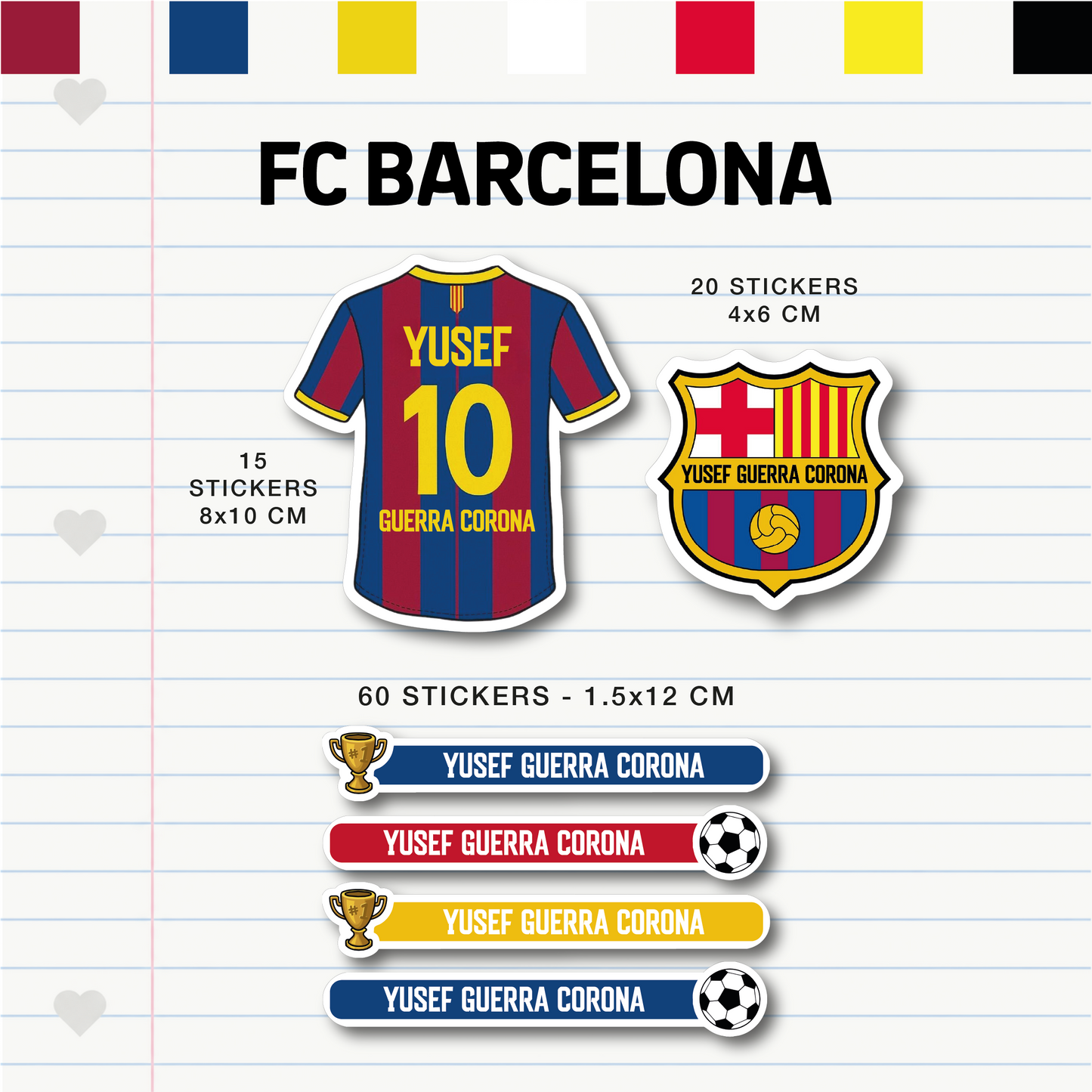Set Escolar FC Barcelona