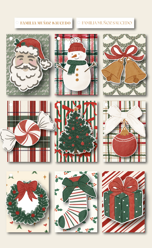 Very Merry Tags 3D - Paq. 20