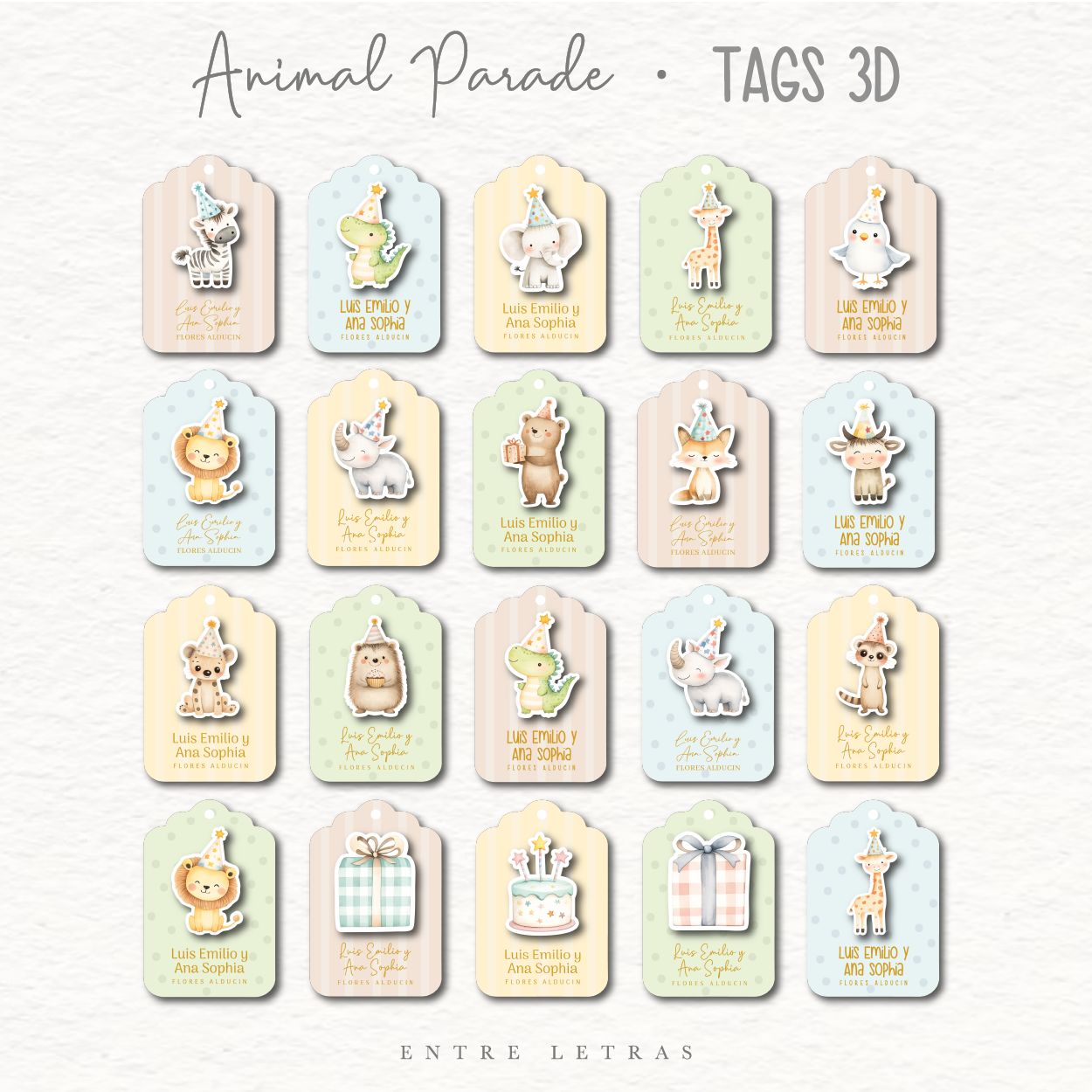Animal Parade Paq. 20