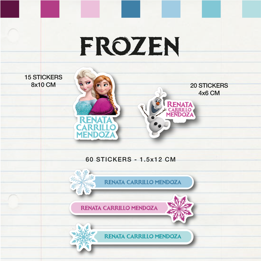 Set Escolar Frozen