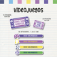 Set Escolar Videojuegos