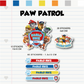 Set Escolar Paw Patrol