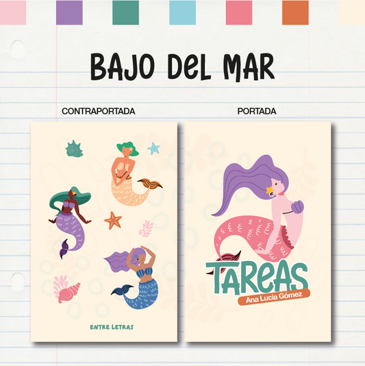 Libreta de Tareas Bajo del Mar