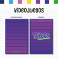 Libreta de Tareas Videojuegos