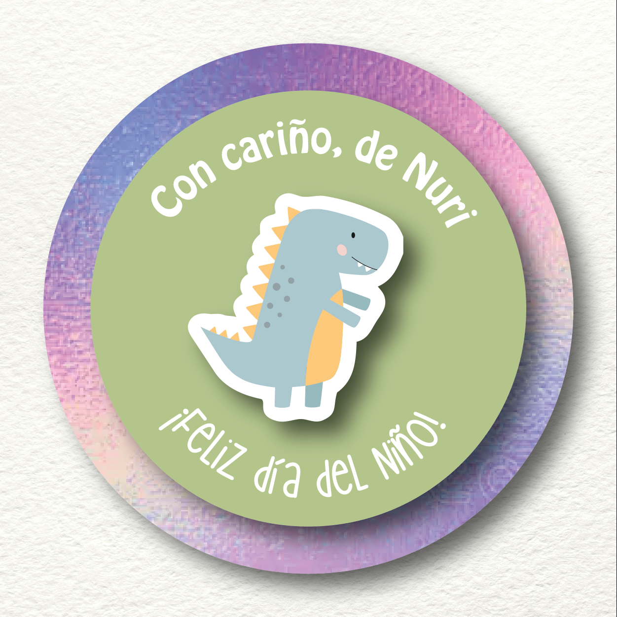 Stickers/Tags 3D Día del Niño