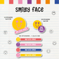 Set Escolar Smiley Face