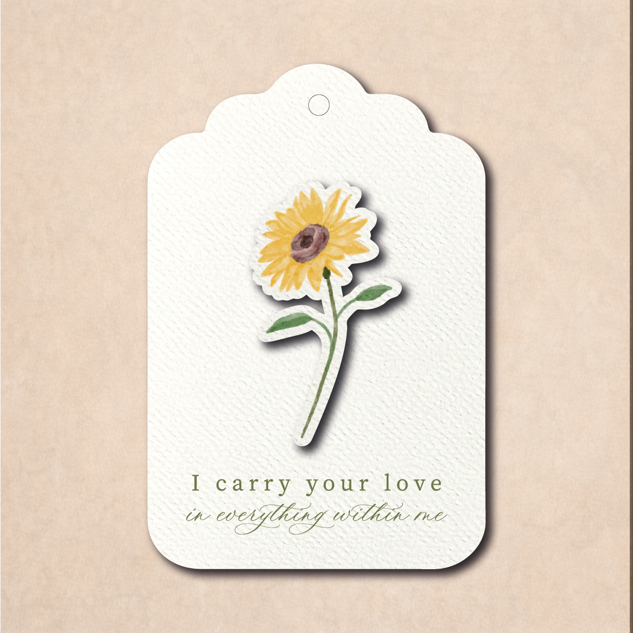 Tags 3D - Blooming Mom