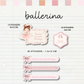 Set Escolar Ballerina