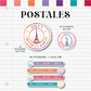 Set Escolar Postales