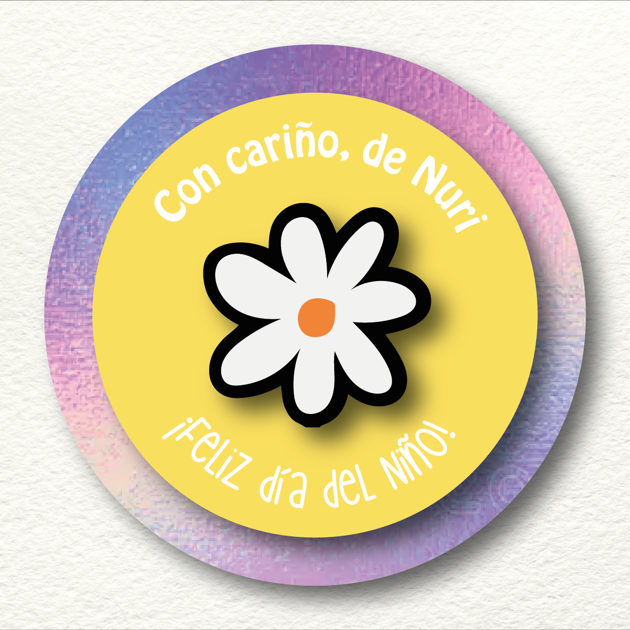 Stickers/Tags 3D Día del Niño