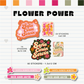 Set Escolar Flower Power