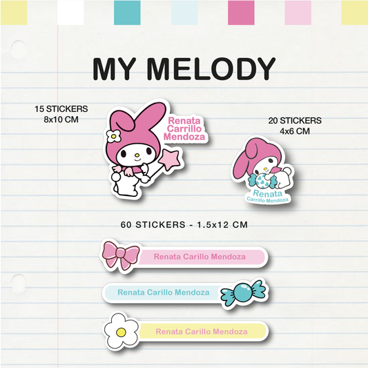Set Escolar My Melody