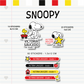 Set Escolar Snoopy