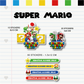Set Escolar Super Mario