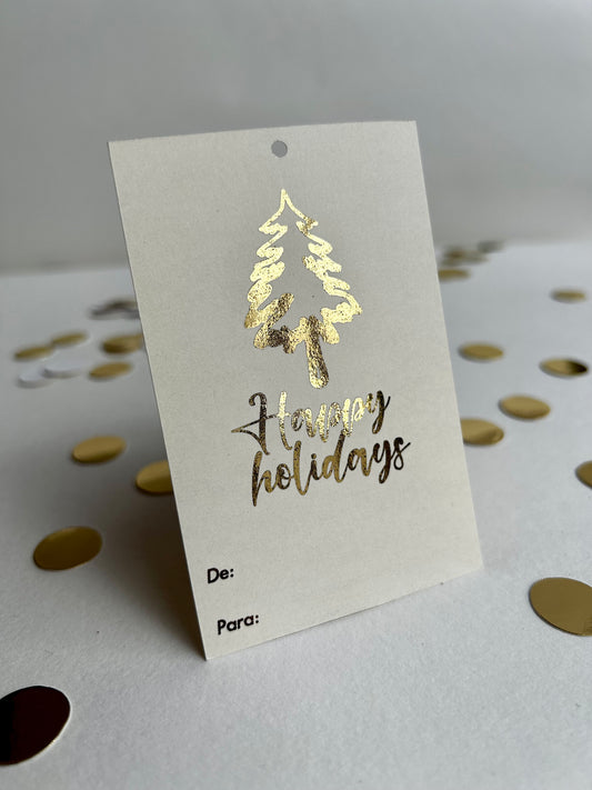 Happy Holidays - Paquete de 20 tarjetas