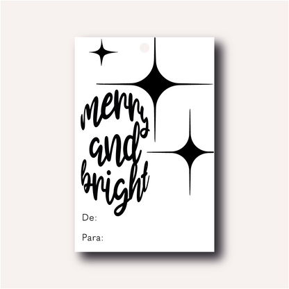 Merry & Bright - Paquete de 20 tarjetas